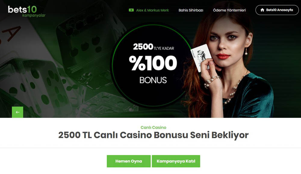 Bedava Bonus Veren Casino Siteleri